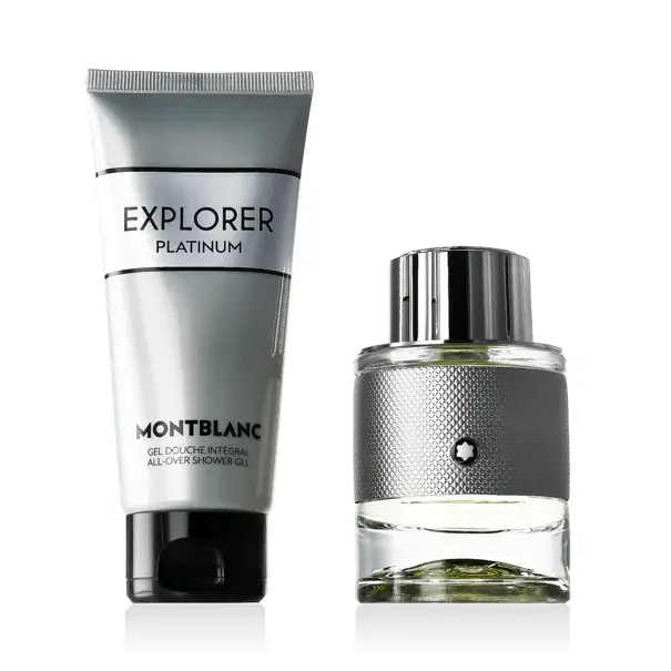 Montblanc Explorer PlatinumDárková kazeta parfémovaná voda 60 ml + sprchový gel 100 ml Zlevněný