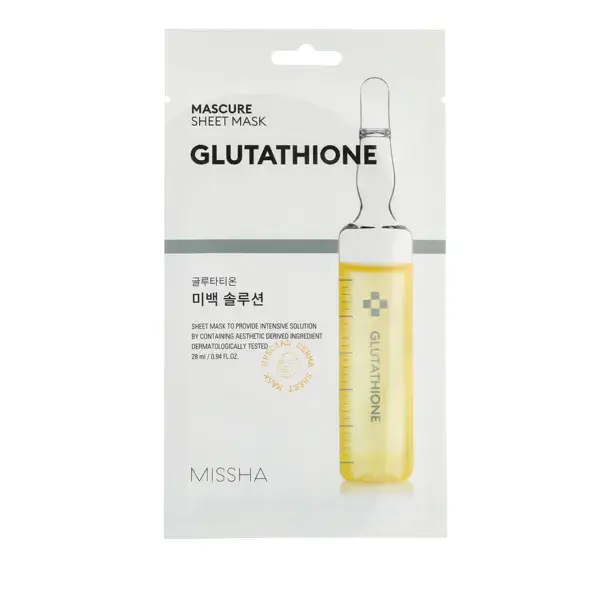 Vrácení Zdarma MISSHA Mascure Sheet MaskGlutathione 28 ml