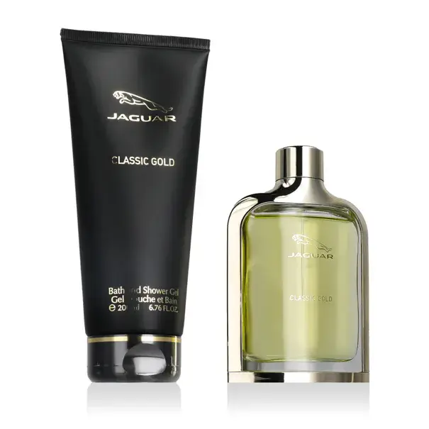 Jaguar Classic GoldDárková kazeta toaletní voda 100 ml + sprchový gel 200 ml Sleva