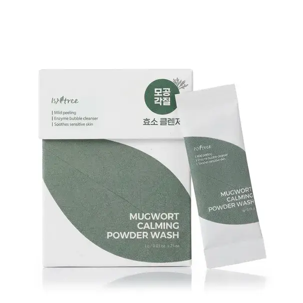 Isntree MugworthCalming Powder Wash 25 x 1 g Vrácení Zdarma