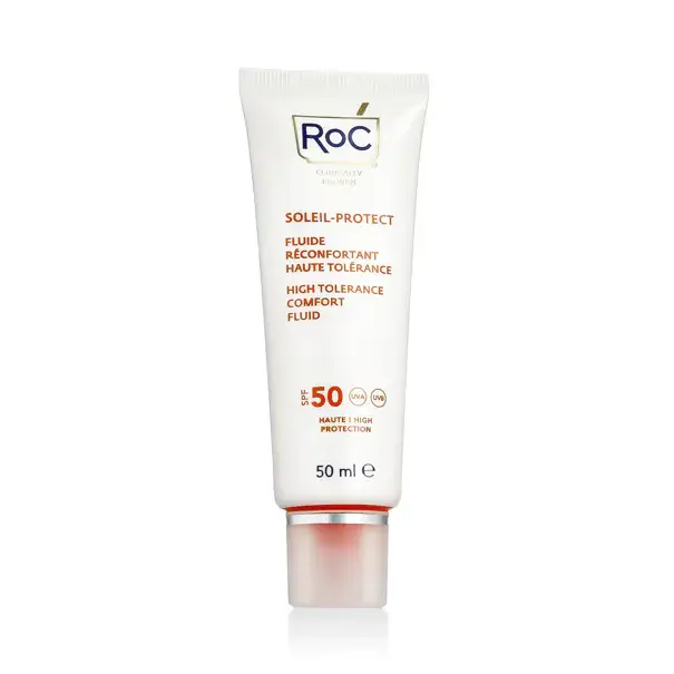 RoC High ProtectionSunscreen Fluid SPF 50 50 ml Akční Cena