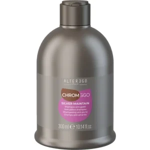 Autentický Kondicionér pro blond a šedé vlasy – neutralizace žlutých tónů- Chromego silver -AlterEgo - 300ml