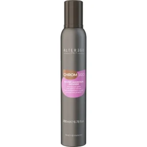 Autentický Neutralizační pěna proti žlutým tónům – pro blond, šedé a zesvětlené vlasy -Chromego silver - AlterEgo - 200ml