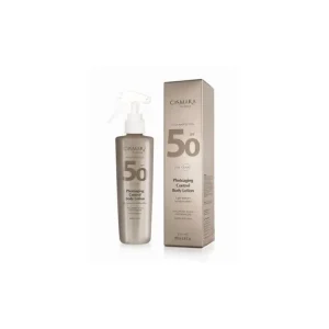 Akční Cena Opalovací tělové mléko SPF50 - Hydratace & ochrana proti stárnutí- Sun Beauty - Casmara - 200 ml