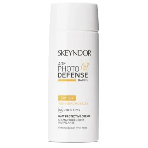Akce Zmatňující ochranný krém s SPF 50+ pro smíšenou a mastnou pleť - Photo defense - Skeyndor -75 ml