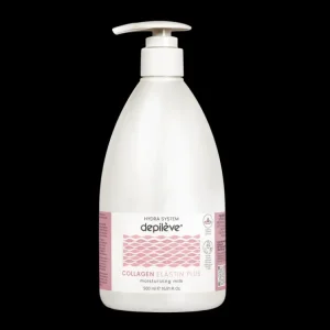 Nejprodávanější Luxusní hydratační tělové mléko s kolagenem a elastinem - Depiléve- 500ml